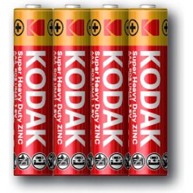 Солевая батарейка Kodak R034S EXTRA HEAVY DUTY K3AHZ4S Б0005139 (артикул 16088983) – фото 1