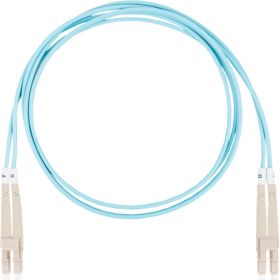 Оптический коммутационный шнур DATAREX патч-корд lc-lc duplex om3 нга-hf бирюзовый 10 м DR-220067 (артикул 24672837) – фото 1