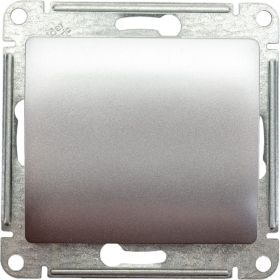Перекрестный переключатель Schneider Electric Glossa Алюминий сх.7, 10АХ GSL000371 (артикул 16794625) – фото 1