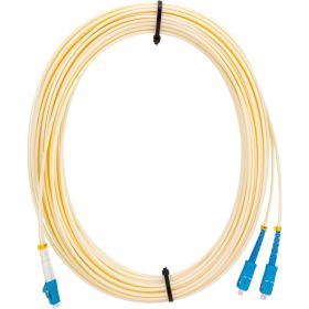 Оптический патч-корд TopLAN дуплексный 657A1, 15 м, DPC-TOP-657A1-LC/U-SC/U-15 (артикул 16429337) – фото 1