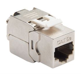 Розеточный модуль DATAREX keystone кат 5e ftp 1xrj45 t568a/b без инструмента белый DR-5112 (артикул 24670035) – фото 1