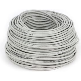Кабель SkyNet Standart UTP indoor 4x2x0,48, медь FLUKETEST категории 5e одножильный 100м box серый CSS-UTP-4-CU/100 (артикул 19968388) – фото 1