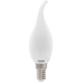 Светодиодная лампа General Lighting Systems FIL Свеча на ветру CWS-M-7W-E14-2700K 649956 (артикул 16165376) – фото 1