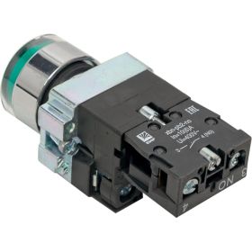 Кнопка EKF BA31 с подсветкой 24В зеленая NO PROxima xb2-bw31-24 (артикул 23096559) – фото 1