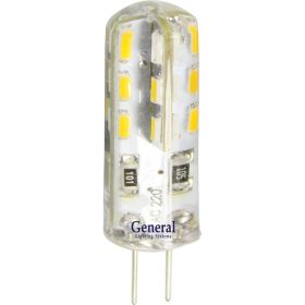Светодиодная лампа General Lighting Systems G4-3W-S-220V-684000 (артикул 16165511) – фото 1