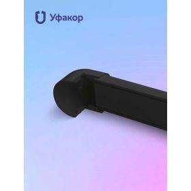 Комплект наружный угол Уфакор для АРКА 2012 2шт черный графит CТ2012UN-BLC (артикул 29713436) – фото 1