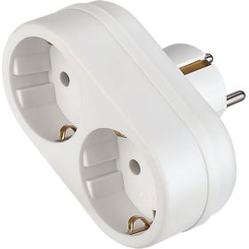 Сетевой разветвитель Perfeo RU POWER 2 гнезда, 16А, с заземлением 30015493 (артикул 19705996) – фото 1