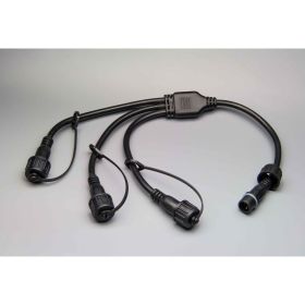 Разветвитель TEAMPROF 2 pin, 1-3, чёрный TPF-SC2/1-3-B (артикул 28790252) – фото 1