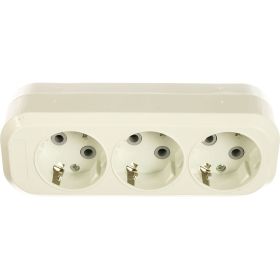 Колодка IN HOME УЗ-3-GRAND 3-х местная с з/к 5130 4690612000480 (артикул 15918811) – фото 1
