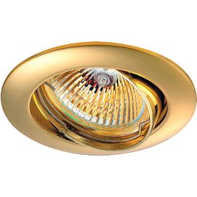 Встраиваемый поворотный светильник NOVOTECH алюминиевое литье GX5.3/GU5.3 50W CROWN 369102 (артикул 17689245) – фото 1