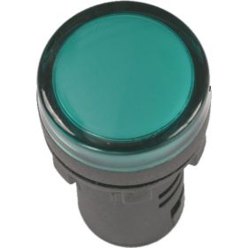Лампа IEK AD16DS LED матрица, d=16мм, зеленый, 24В, AC/DC BLS10-ADDS-024-K06-16 (артикул 15166904) – фото 1