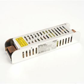 Электронный трансформатор FERON для светодиодной ленты 60W 12V (драйвер), LB009 48008 (артикул 22060330) – фото 1