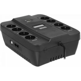 Источник бесперебойного питания Powercom SPIDER, Интерактивная, 750 ВА / 450 Вт, Tower, SPD-750U LCD (артикул 17429958) – фото 1