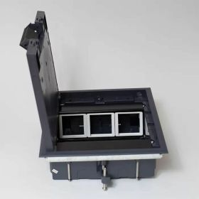 Люк на 6 постов SPL 45x45, металл/ пластик, с пластиковой коробкой, IP40 300007 (артикул 23959371) – фото 1