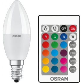 Светодиодная лампа Osram LED SC LB40REM 5,5W/827 230V FR E14 4x1 4058075430853 (артикул 22521441) – фото 1