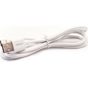 Кабель Ergolux Elx-cdc02-c01, usb-type c, 3а, 1.2м, белый, зарядка+передача данных 15095 (артикул 27729180) – фото 1
