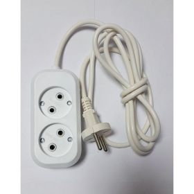 Сетевой улинитель ПЕРЕСВЕТ+ Р/С-2 шнур ПВС 2*0,75 -2м 4620003920356 (артикул 27958916) – фото 1