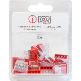 Соединительная 4-проводная клемма DORI CMK 2273-204 (20 шт.) 47087 (артикул 25116561) – фото 1