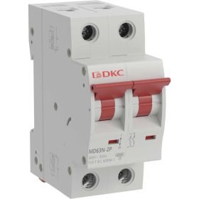 Автоматический модульный выключатель DKC yon md63n 2p 40a c 6ka MD63N-2PC40 (артикул 29778008) – фото 1