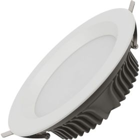 Светодиодный светильник даунлайт ЭРА SDL-10-90-40K-W30 встраиваемый круглый 30Вт 4000K 2700лм D195x65, Б0049710 (артикул 23142111) – фото 1