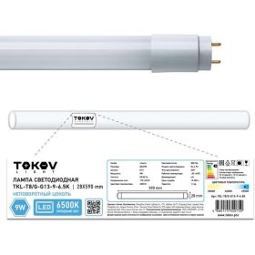 Светодиодная лампа TOKOV ELECTRIC 9вт линейная t8 6500к g13 176-264в (tkl) TKL-T8/G-G13-9-6.5K (артикул 27093050) – фото 1