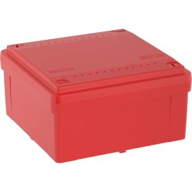 Распределительная коробка DKC гладкие стенки 100x100x50 IP56 красная 53811 (артикул 15142940) – фото 1