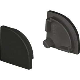 Глухая заглушка Arlight SL-KANT-H16 ROUND BLACK 0 37516 (артикул 25141581) – фото 1