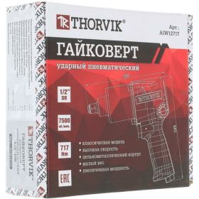 Ударный пневматический гайковерт THORVIK AIW12717 52482 (артикул 15700350) – фото 16