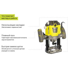 Фрезер Ryobi RRT1600-K 5133004796 (артикул 16014009) – фото 11