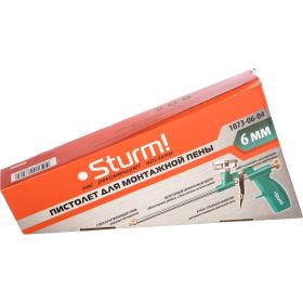 Пистолет для монтажной пены Sturm 1073-06-04 (артикул 15837222) – фото 2