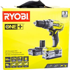 Ударная дрель-шуруповерт Ryobi R18PD3-242S 5133003820 (артикул 16171729) – фото 4