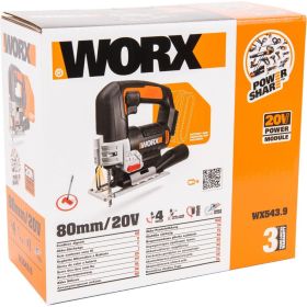 Аккумуляторный лобзик WORX WX543.9 (артикул 16045439) – фото 6