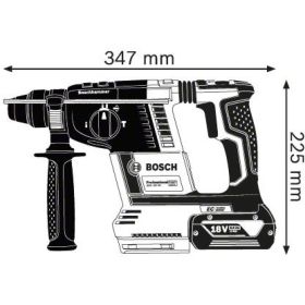 Аккумуляторный перфоратор Bosch GBH 18V-26 0.611.909.003 (артикул 15630151) – фото 4