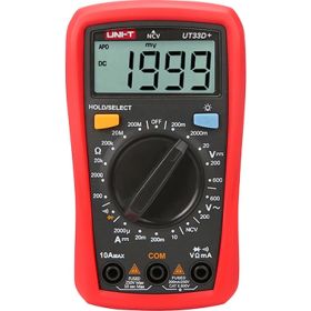 Портативный мультиметр UNI-TUT33D+ 13-0058 (артикул 16138184) – фото 1