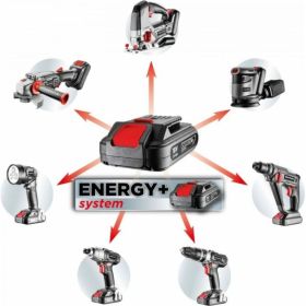 Аккумуляторная батарея Energy+ 18 V, Li-Ion, 4.0 Ач GRAPHITE 58g004 (артикул 15857293) – фото 8