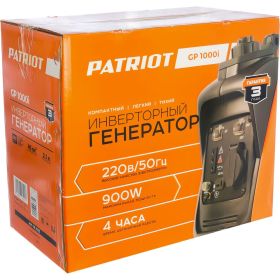 Инверторный генератор PATRIOT 1000i 474101025 (артикул 15419374) – фото 4