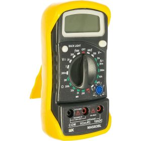 Цифровой мультиметр IEK Master MAS838L 139330 (артикул 15960026) – фото 5