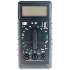 Цифровой мультиметр IEK Compact M182 299590 (артикул 15960016) – фото 5