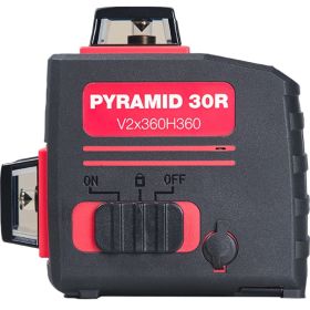 Лазерный уровень FUBAG 3D Pyramid 30R V2х360H360 31631 (артикул 16150001) – фото 8