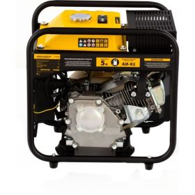 Инверторный генератор Denzel GT-3500iF, 3,5 кВт, 230 В, бак 5 л, открытый корпус 94705 (артикул 16423808) – фото 10