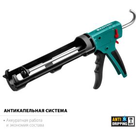 Скелетный пистолет для герметика KRAFTOOL Grand 2-in-1 310 мл 06674 (артикул 16298190) – фото 5