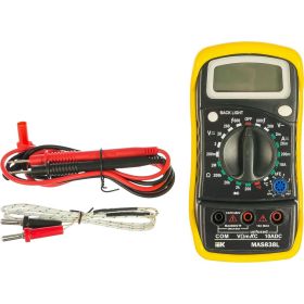 Цифровой мультиметр IEK Master MAS838L 139330 (артикул 15960026) – фото 2