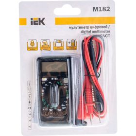 Цифровой мультиметр IEK Compact M182 299590 (артикул 15960016) – фото 3