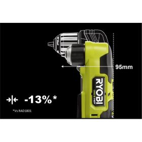 Угловая дрель Ryobi ONE+ HP RAD18C-0 5133004949 (артикул 16553451) – фото 2