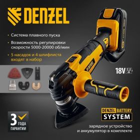 Многофункциональный аккумуляторный инструмент DENZEL MTL-IB-18-02 28401 (артикул 16129504) – фото 29