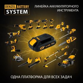 Многофункциональный аккумуляторный инструмент DENZEL MTL-IB-18-02 28401 (артикул 16129504) – фото 32