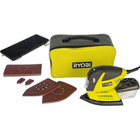 Универсальная шлифмашина Ryobi + 30 шлифлистов RMS180-SA30 5133002910 (артикул 15623483) – фото 8