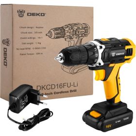 Аккумуляторная дрель DEKO DKCD16FU-Li 063-4098 (артикул 16504510) – фото 2