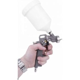 Пневматический краскопульт INTERTOOL HP, форсунка 1.5 мм, бачок 600 мл PT-0204 (артикул 16450994) – фото 4