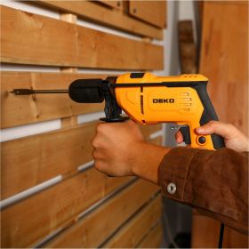 Ударная сетевая дрель DEKO DKID600W 063-4162 (артикул 16504222) – фото 5